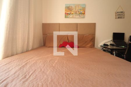 Quarto 1 suíte de apartamento à venda com 2 quartos, 55m² em Vila Vitória, Santo André