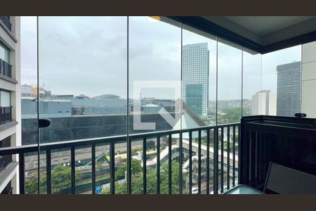 Varanda de kitnet/studio para alugar com 1 quarto, 30m² em Pinheiros, São Paulo