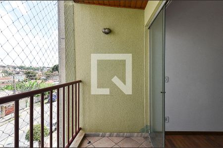 Varanda Sala de apartamento à venda com 3 quartos, 65m² em Santa Cruz, Belo Horizonte