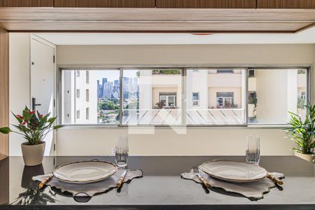 Sala de Estar de apartamento à venda com 3 quartos, 120m² em Brooklin, São Paulo