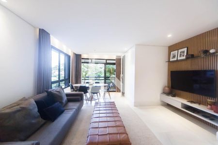 sala de apartamento à venda com 2 quartos, 101m² em Sion, Belo Horizonte