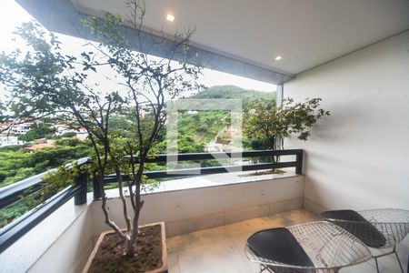 Varanda da Sala de apartamento à venda com 2 quartos, 101m² em Sion, Belo Horizonte