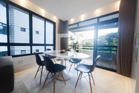 Sala de Jantar de apartamento à venda com 2 quartos, 101m² em Sion, Belo Horizonte