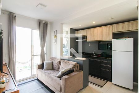 Sala de apartamento à venda com 2 quartos, 58m² em Fátima, Canoas