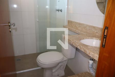 Banheiro de apartamento para alugar com 1 quarto, 30m² em Vila Alpina, São Paulo