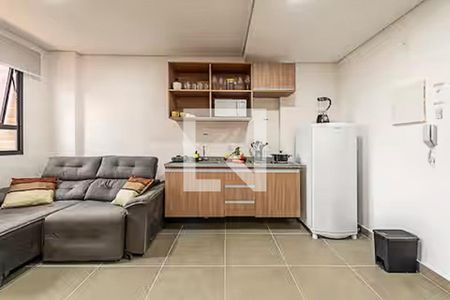 Sala/Cozinha de apartamento à venda com 2 quartos, 48m² em Vila Campestre, São Bernardo do Campo