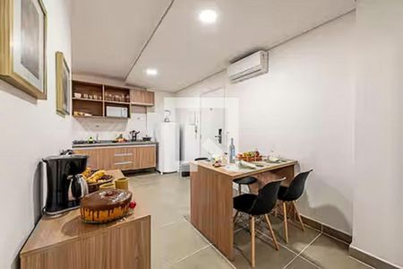 Sala/Cozinha de apartamento à venda com 2 quartos, 48m² em Vila Campestre, São Bernardo do Campo