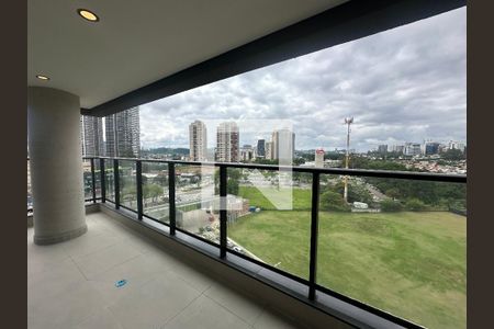 Varanda da Sala de apartamento à venda com 2 quartos, 107m² em Alphaville Empresarial, Barueri