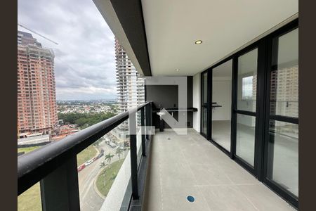 Varanda da Sala de apartamento à venda com 2 quartos, 107m² em Alphaville Empresarial, Barueri
