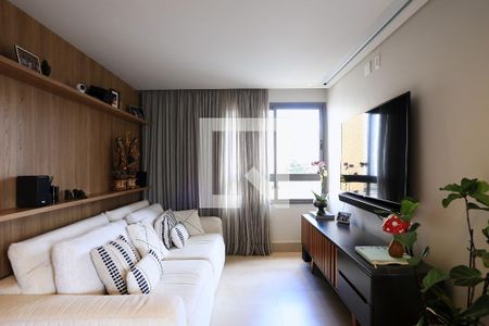 Sala de apartamento à venda com 2 quartos, 166m² em Funcionários, Belo Horizonte