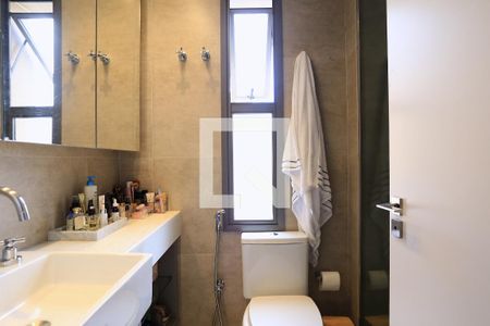 Banheiro da Suíte de apartamento à venda com 2 quartos, 166m² em Funcionários, Belo Horizonte