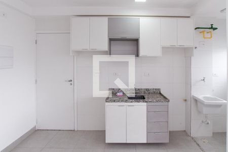 Sala e Cozinha de apartamento à venda com 1 quarto, 28m² em Vila Mazzei, São Paulo