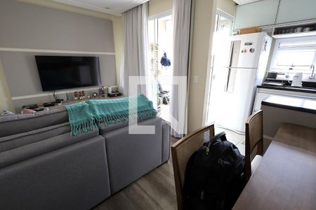 Sala de apartamento à venda com 2 quartos, 51m² em Vila Assunção, Santo André