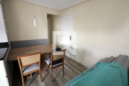 Sala de Jantar de apartamento à venda com 2 quartos, 51m² em Vila Assunção, Santo André