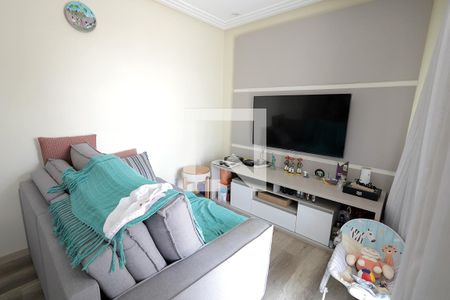 Sala de apartamento à venda com 2 quartos, 51m² em Vila Assunção, Santo André