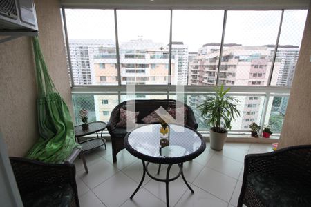 Sala 1 - Varanda de apartamento à venda com 4 quartos, 240m² em Barra Olímpica, Rio de Janeiro