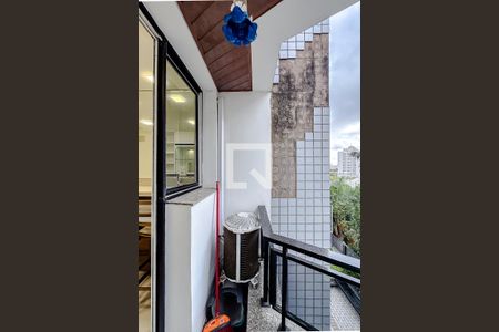 Varanda da Sala de apartamento à venda com 1 quarto, 52m² em Parque da Mooca, São Paulo