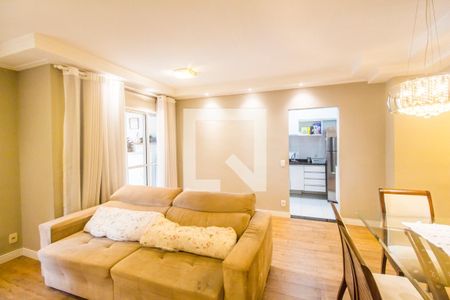 Sala  de apartamento à venda com 2 quartos, 74m² em Jardim Tupanci, Barueri