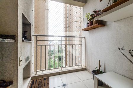 Varanda gourmet de apartamento à venda com 2 quartos, 74m² em Jardim Tupanci, Barueri