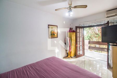 Suíte master de casa de condomínio à venda com 4 quartos, 308m² em Residencial Tres (alphaville), Santana de Parnaíba