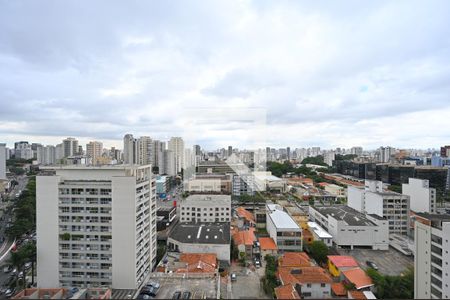 Vista da Varanda de kitnet/studio à venda com 1 quarto, 26m² em Vila Clementino, São Paulo