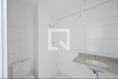 Banheiro Social de kitnet/studio à venda com 1 quarto, 26m² em Vila Clementino, São Paulo