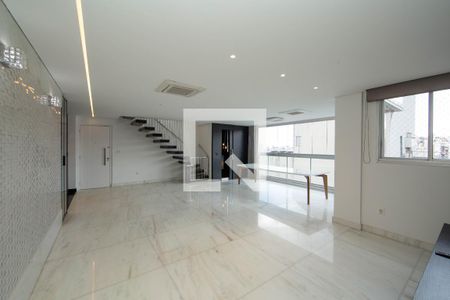 SALA de apartamento à venda com 4 quartos, 240m² em Luxemburgo, Belo Horizonte
