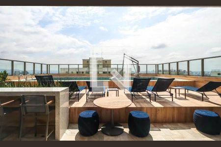 Área comum - Piscina de apartamento para alugar com 1 quarto, 23m² em Aclimação, São Paulo