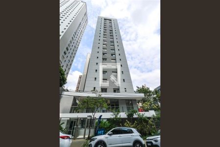 Fachada e portaria de apartamento para alugar com 1 quarto, 23m² em Aclimação, São Paulo