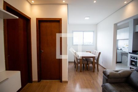 Sala de apartamento para alugar com 1 quarto, 40m² em Vila Helena, Sorocaba