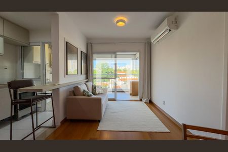 Sala de apartamento para alugar com 1 quarto, 49m² em Vila Cordeiro, São Paulo