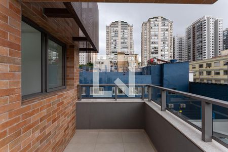 Varanda de kitnet/studio para alugar com 1 quarto, 30m² em Perdizes, São Paulo
