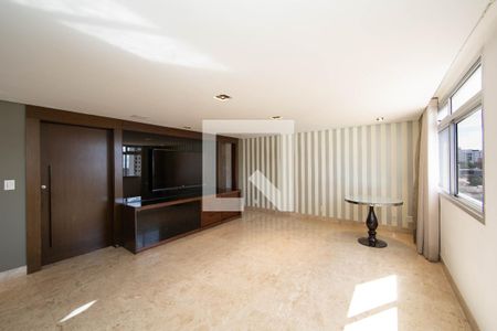 SALA de apartamento à venda com 3 quartos, 366m² em Sion, Belo Horizonte