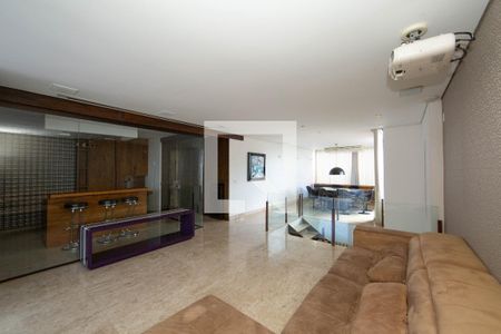 SALA de apartamento à venda com 3 quartos, 366m² em Sion, Belo Horizonte