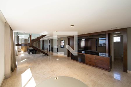 SALA de apartamento à venda com 3 quartos, 366m² em Sion, Belo Horizonte