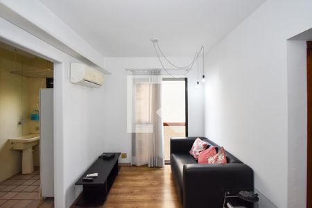 sala de estar de kitnet/studio para alugar com 2 quartos, 50m² em Jardim Paulista, São Paulo