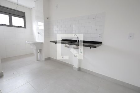 Cozinha de apartamento à venda com 2 quartos, 59m² em Vila Sao Pedro, Santo André