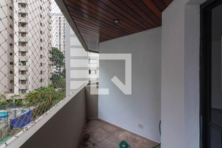 Varanda de apartamento para alugar com 3 quartos, 150m² em Indianópolis, São Paulo