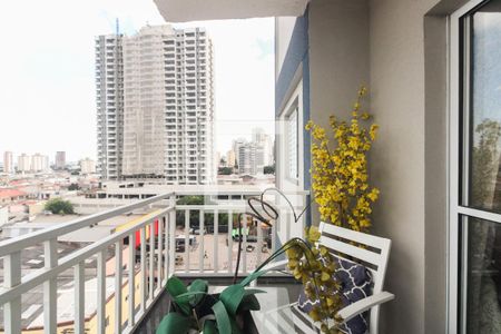Varanda  de apartamento para alugar com 2 quartos, 40m² em Chácara Califórnia, São Paulo