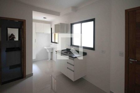 Sala e Cozinha de apartamento para alugar com 1 quarto, 27m² em Chácara Belenzinho, São Paulo