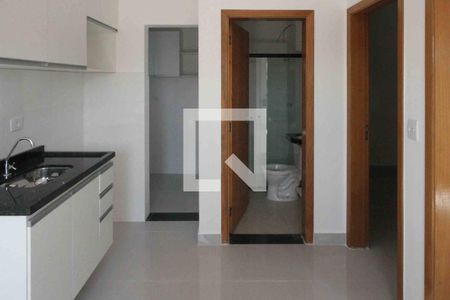 Sala e Cozinha de apartamento para alugar com 1 quarto, 35m² em Chácara Belenzinho, São Paulo