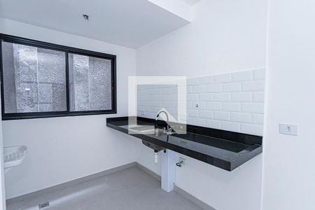 Sala, cozinha e área de serviço de apartamento à venda com 2 quartos, 44m² em Parque Sao Domingos, São Paulo