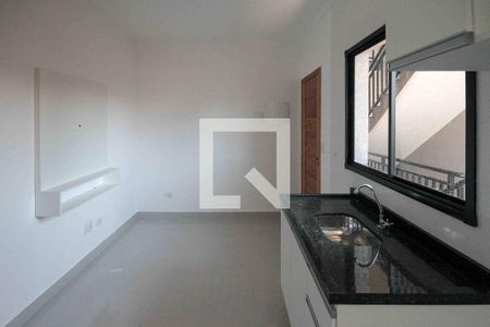 Sala e Cozinha de apartamento para alugar com 1 quarto, 27m² em Chácara Belenzinho, São Paulo