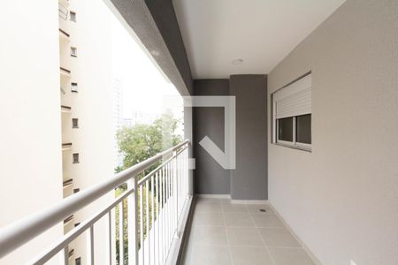 Varanda de apartamento para alugar com 2 quartos, 42m² em Campo Belo, São Paulo