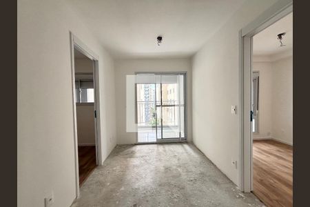 Sala/Cozinha de apartamento à venda com 2 quartos, 42m² em Brooklin, São Paulo