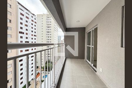 Varanda de apartamento à venda com 2 quartos, 42m² em Brooklin, São Paulo