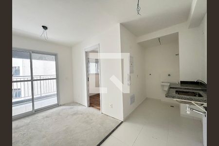 Sala/Cozinha de apartamento à venda com 2 quartos, 42m² em Brooklin, São Paulo