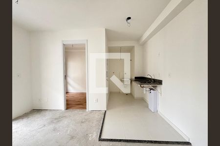 Sala/Cozinha de apartamento à venda com 2 quartos, 42m² em Campo Belo, São Paulo