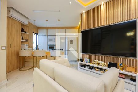 Sala de apartamento à venda com 1 quarto, 80m² em Jardim Ampliacao, São Paulo