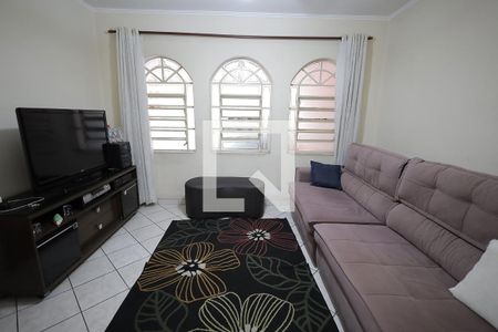 Sala de casa à venda com 3 quartos, 173m² em Jardim Ocara, Santo André